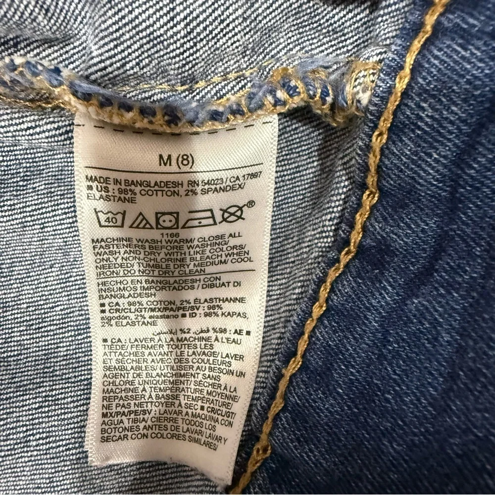 Old Navy Classic Kids Denim Jacket in Medium Blue